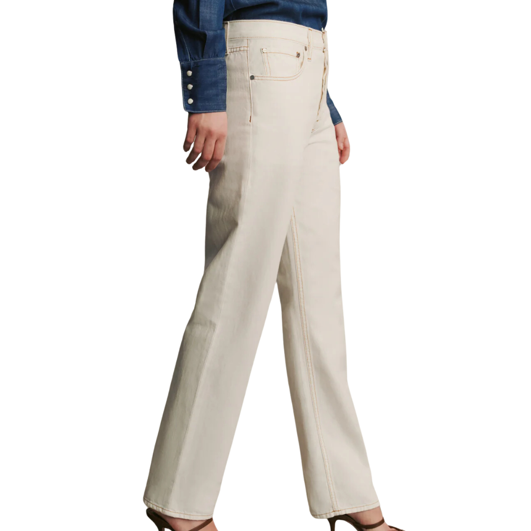 Pony Boy Jean in White