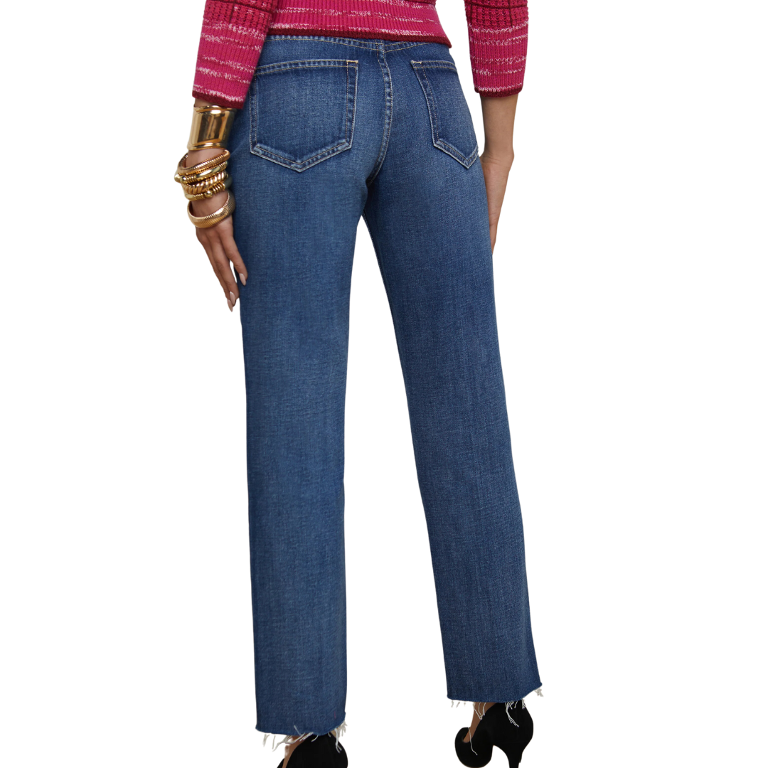 Milana Slouchy Stovepipe Jean in Arco