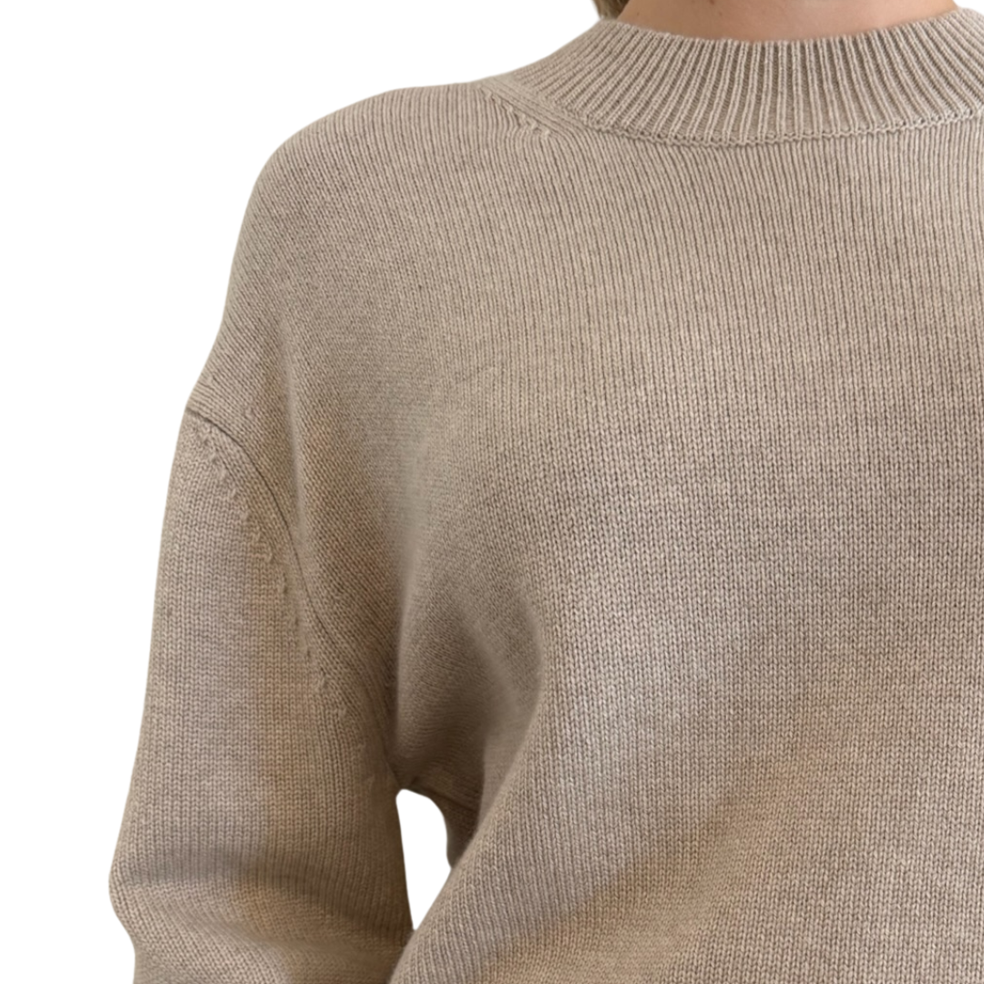 Boy Crewneck in Sand