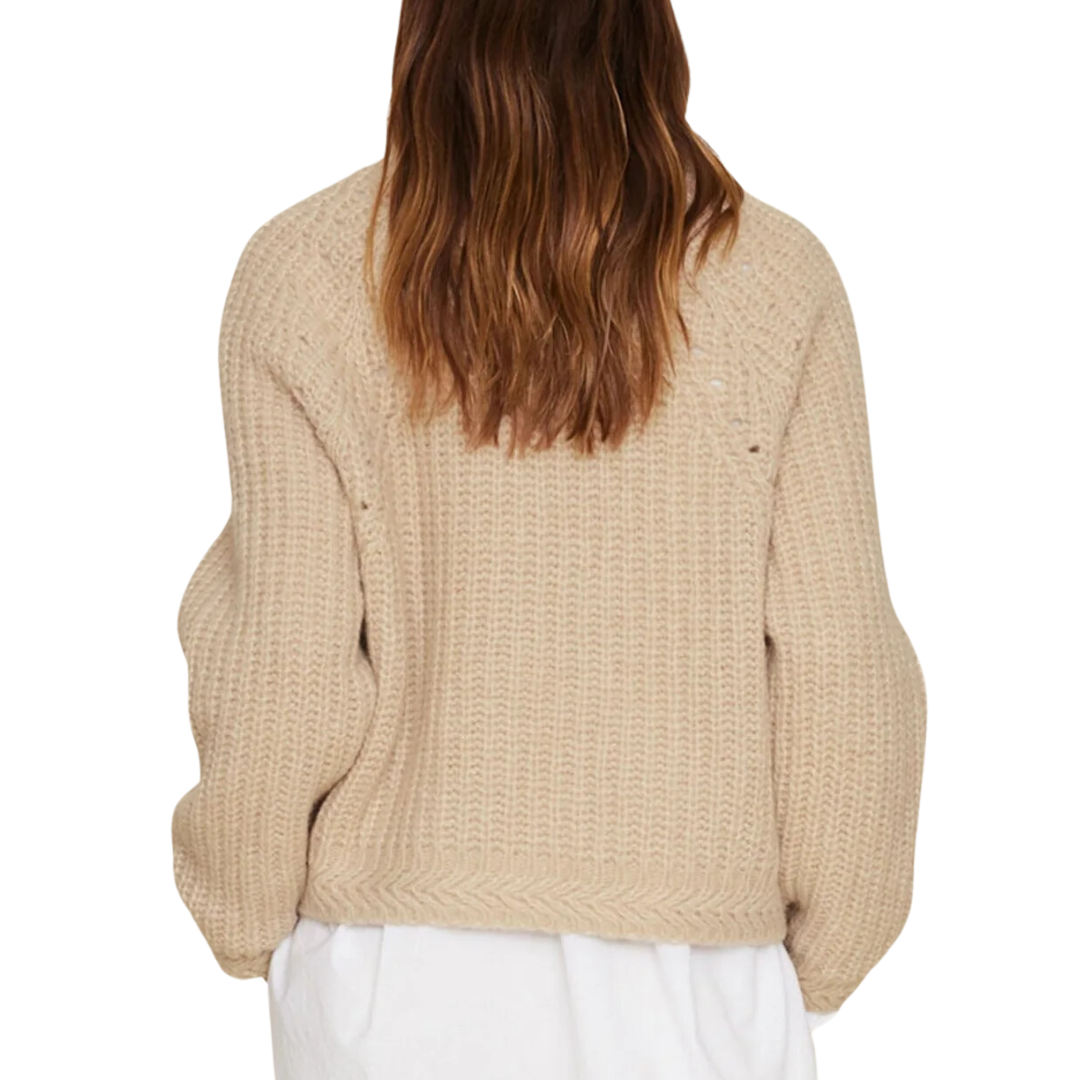 Landrey Sweater in Cream Ice
