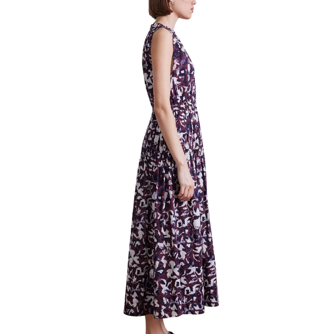 Arte Tank Dress in Aqua Di Fiore Fig