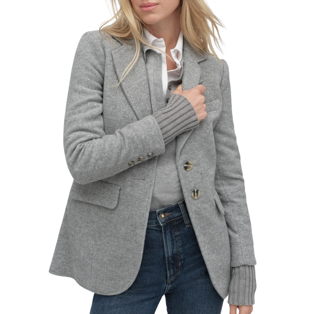 City Blazer in Ice Grey