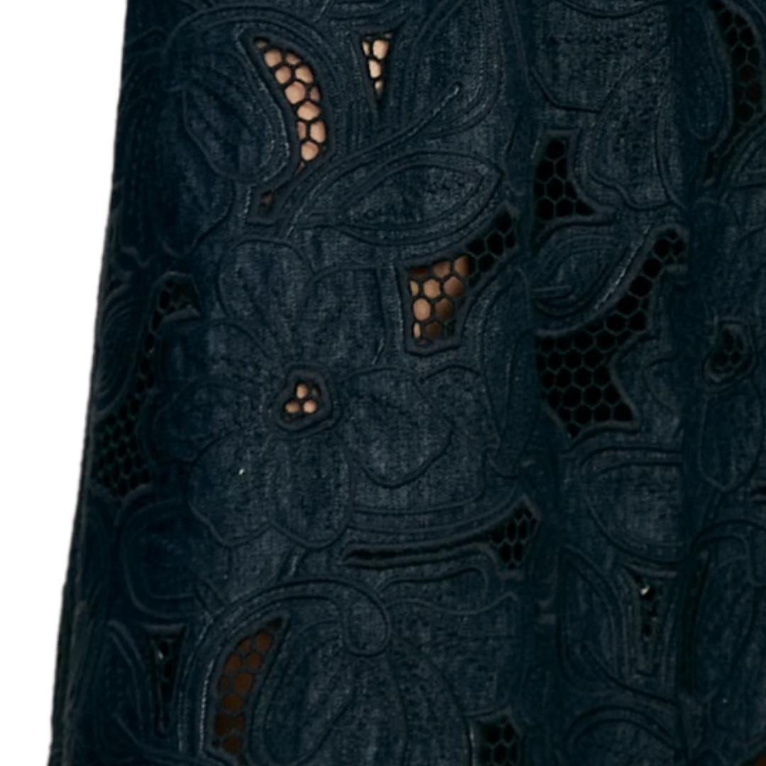 Rosaura Dress in Indigo Rinse