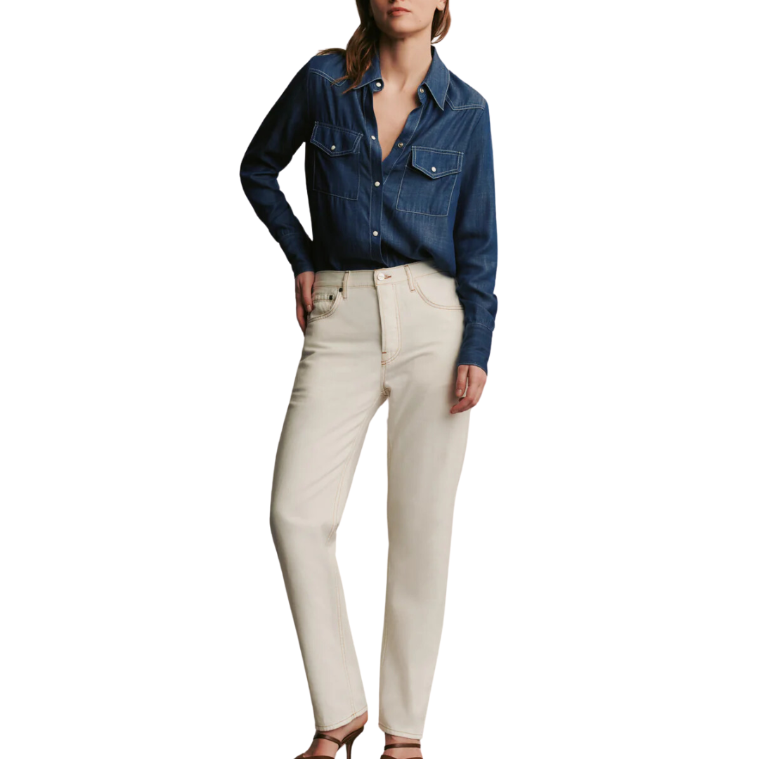 Pony Boy Jean in White