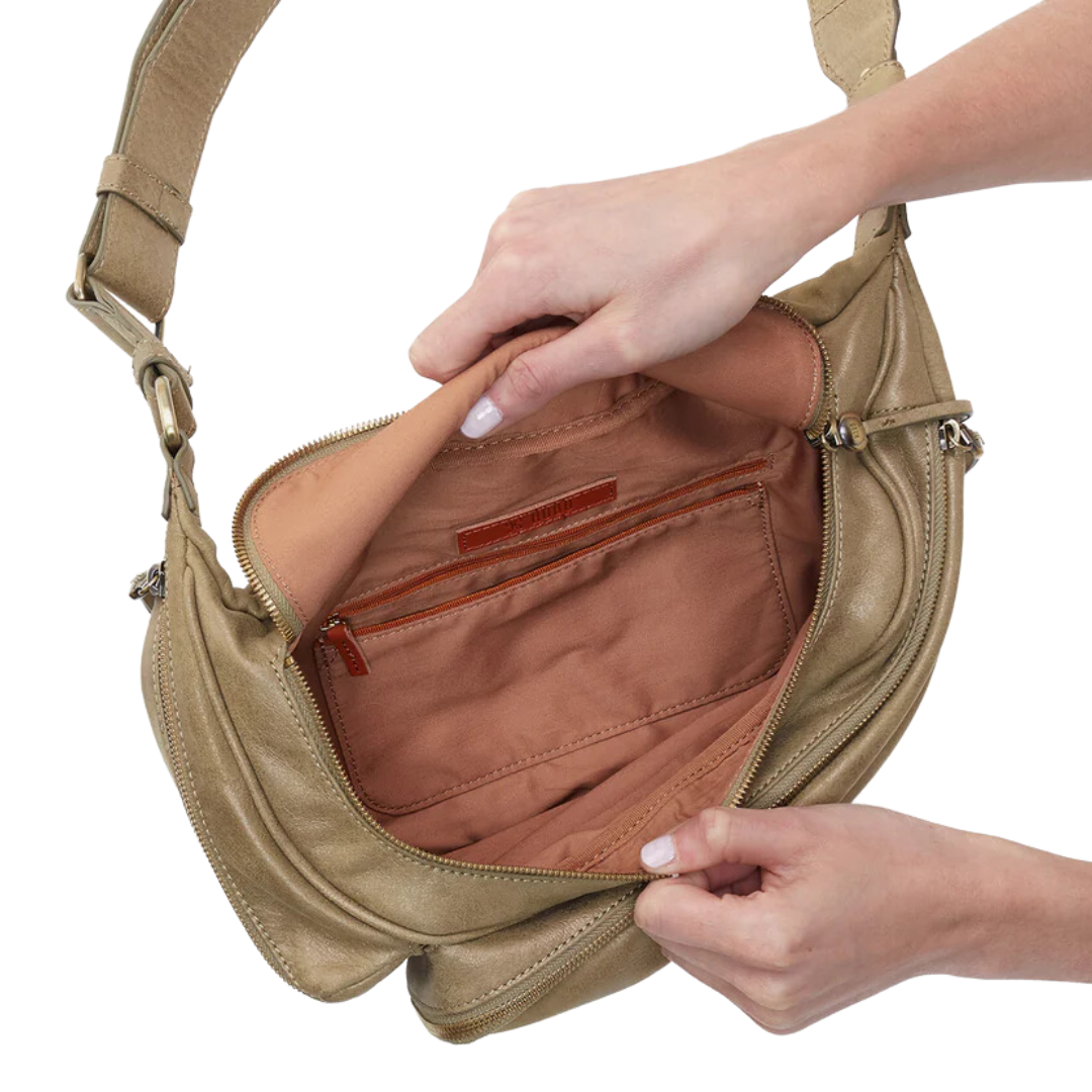 Via Belt Bag Sling in Burnished Sage