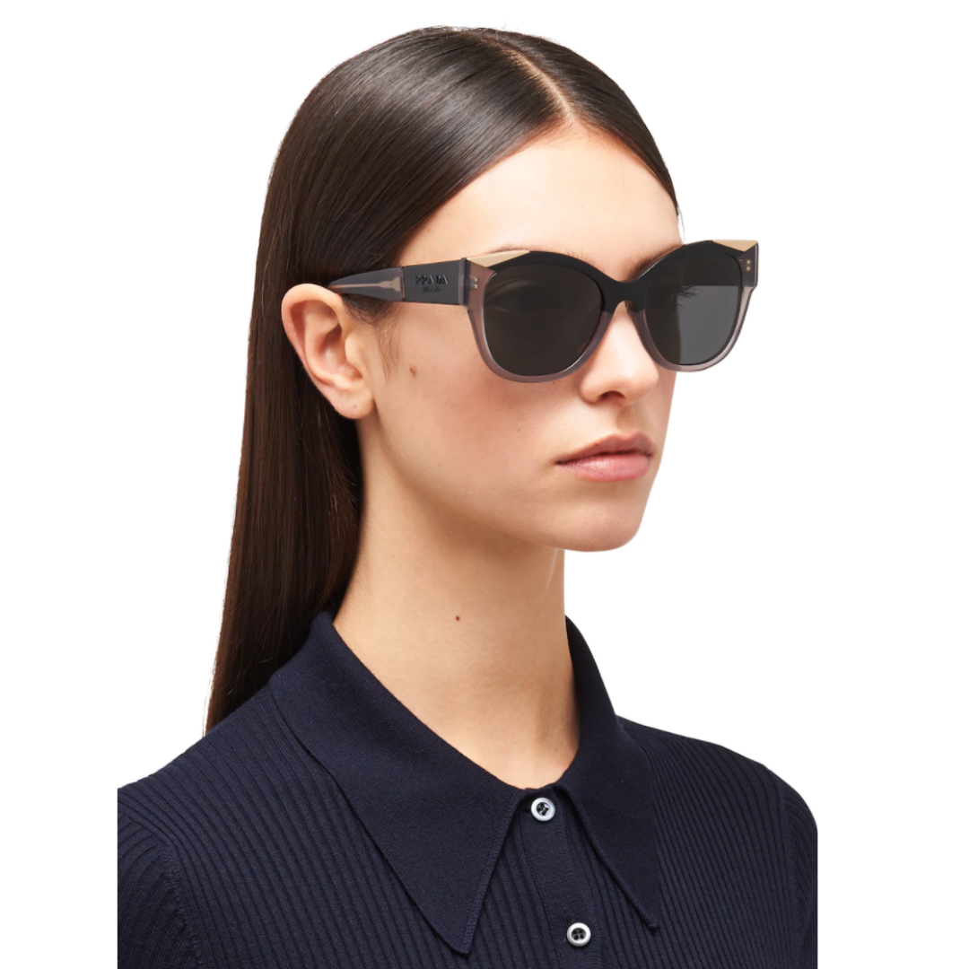 Monochrome Sunglasses in Black and Opal Grey