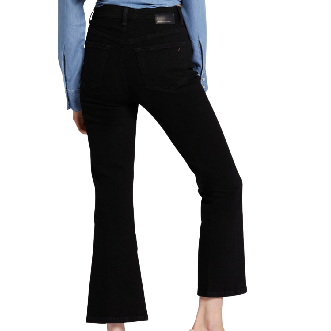 The Boulevard Bootcut Jean in Black Obsidian