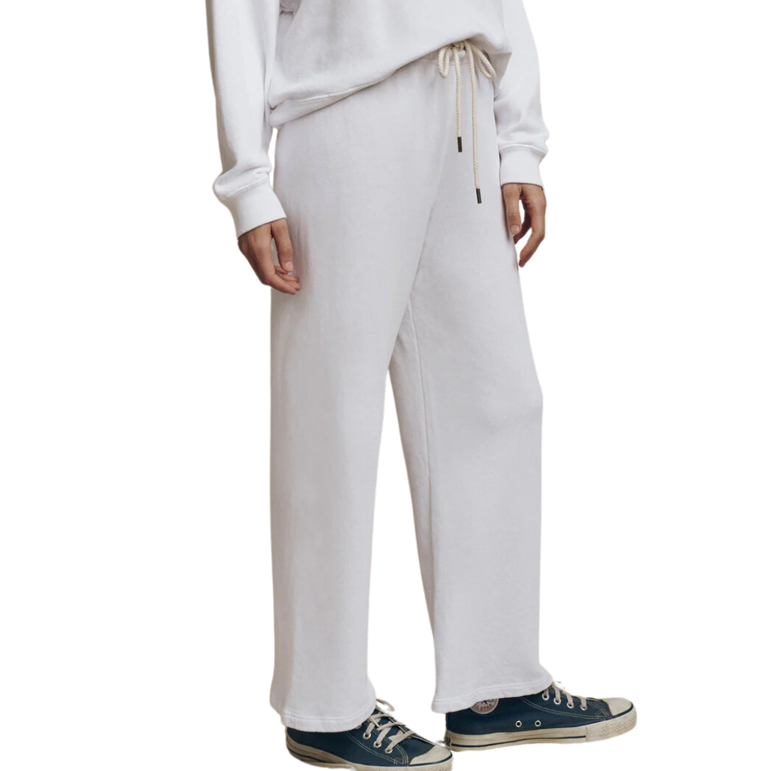 The Lap Sweatpant in True White