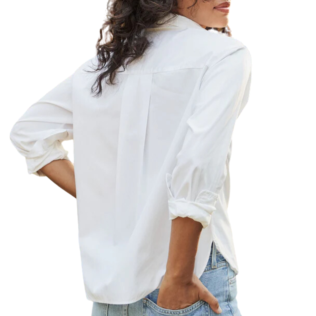 Silvio in Italian Cotton White