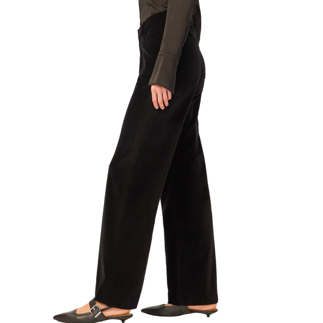 Hepburn Wide Leg High Rise 32" in Voodoo