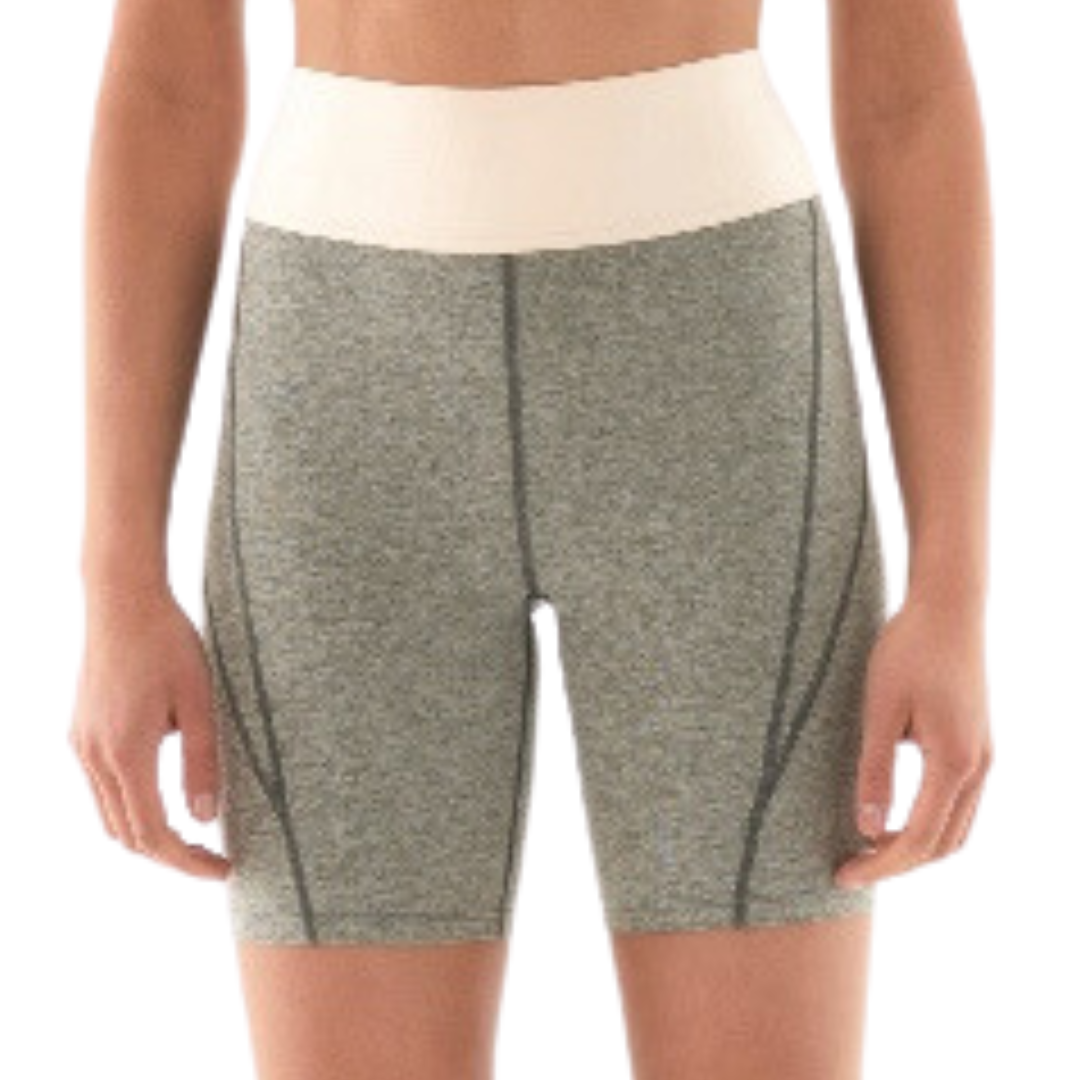 Camino Bike Short in Grey Marled