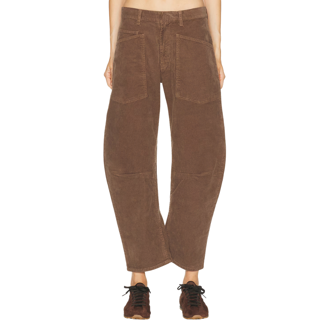 Shon Corduroy Pant in Brunette