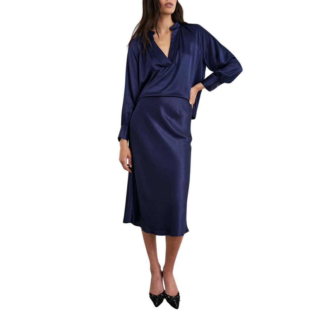 Anya Skirt in Navy