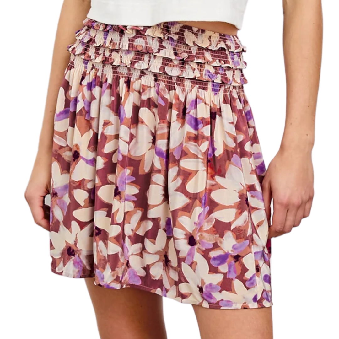 Kumi Skirt in Amaranth