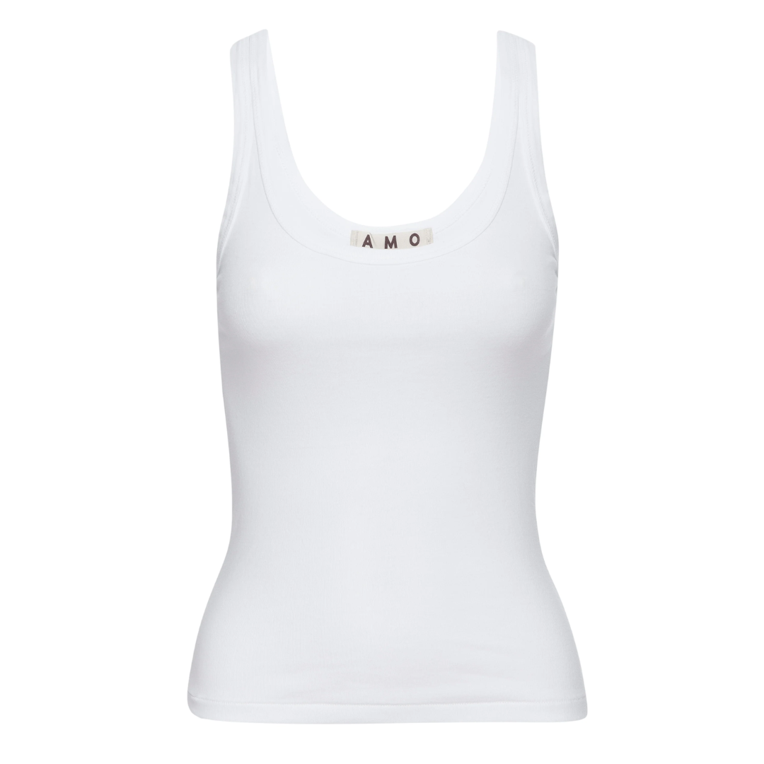 Layering Tank in White