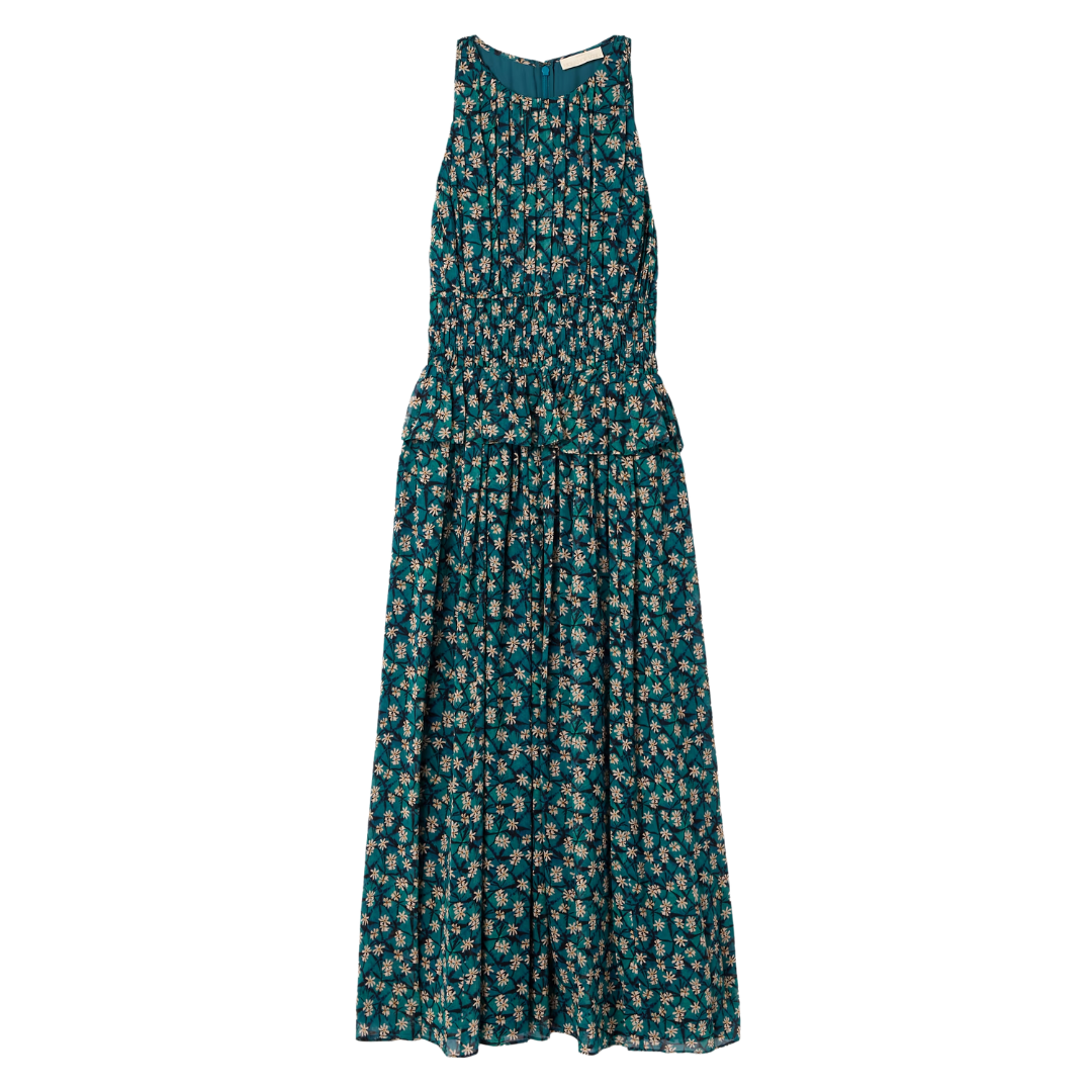 Adeline Dress in Clematis