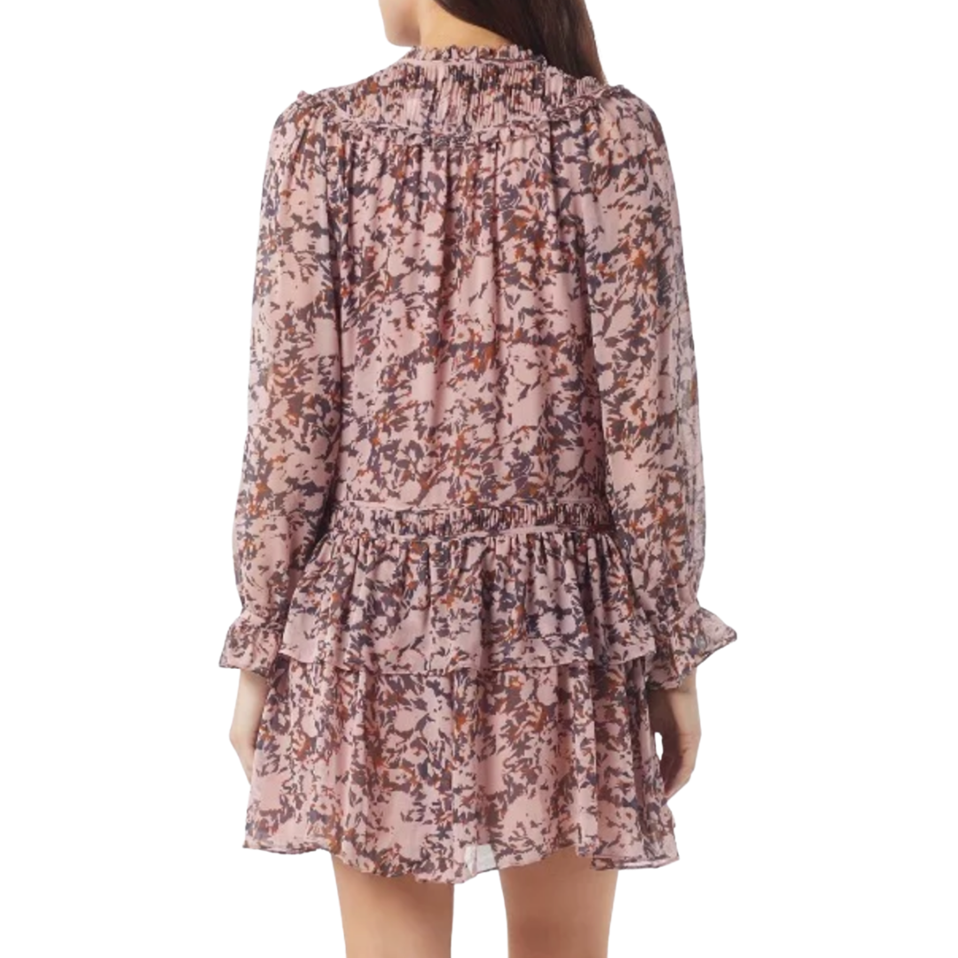 Joie Elsverre Silk Mini Dress - Back View