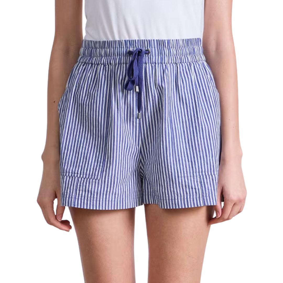 Surf Short in Skinny Stripes