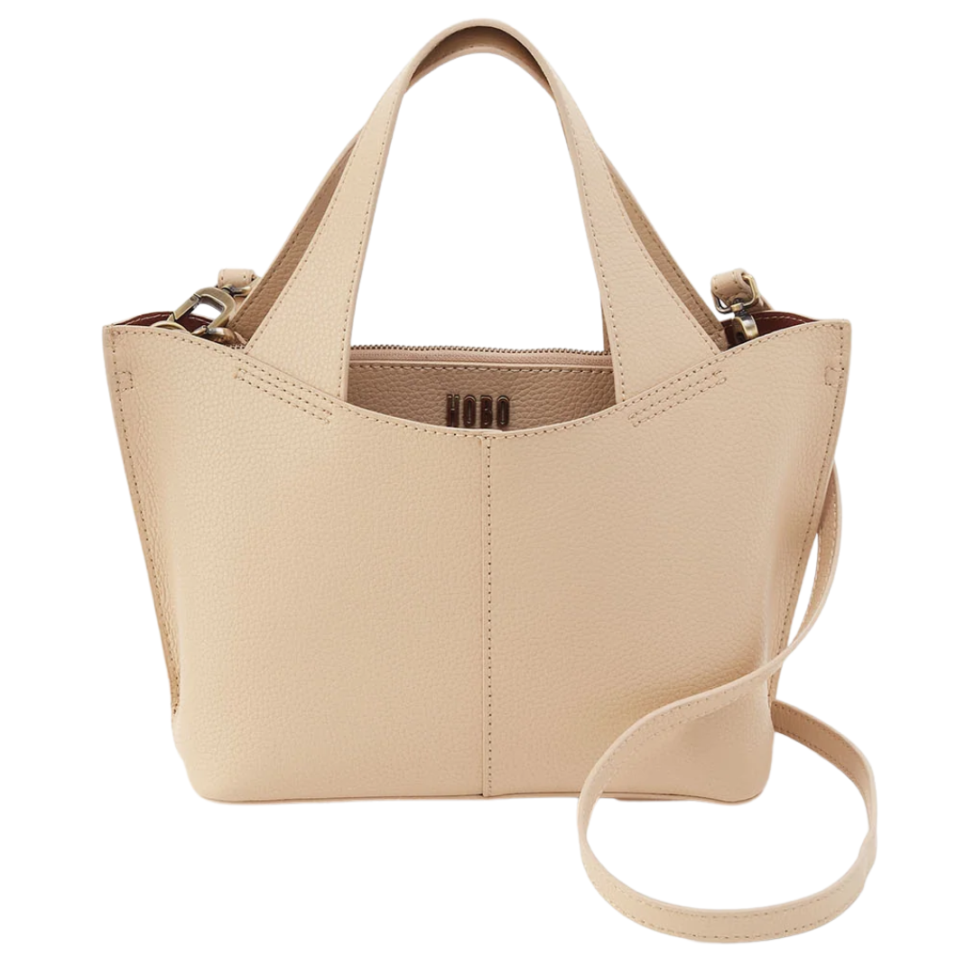 Vida Small Tote in Almond
