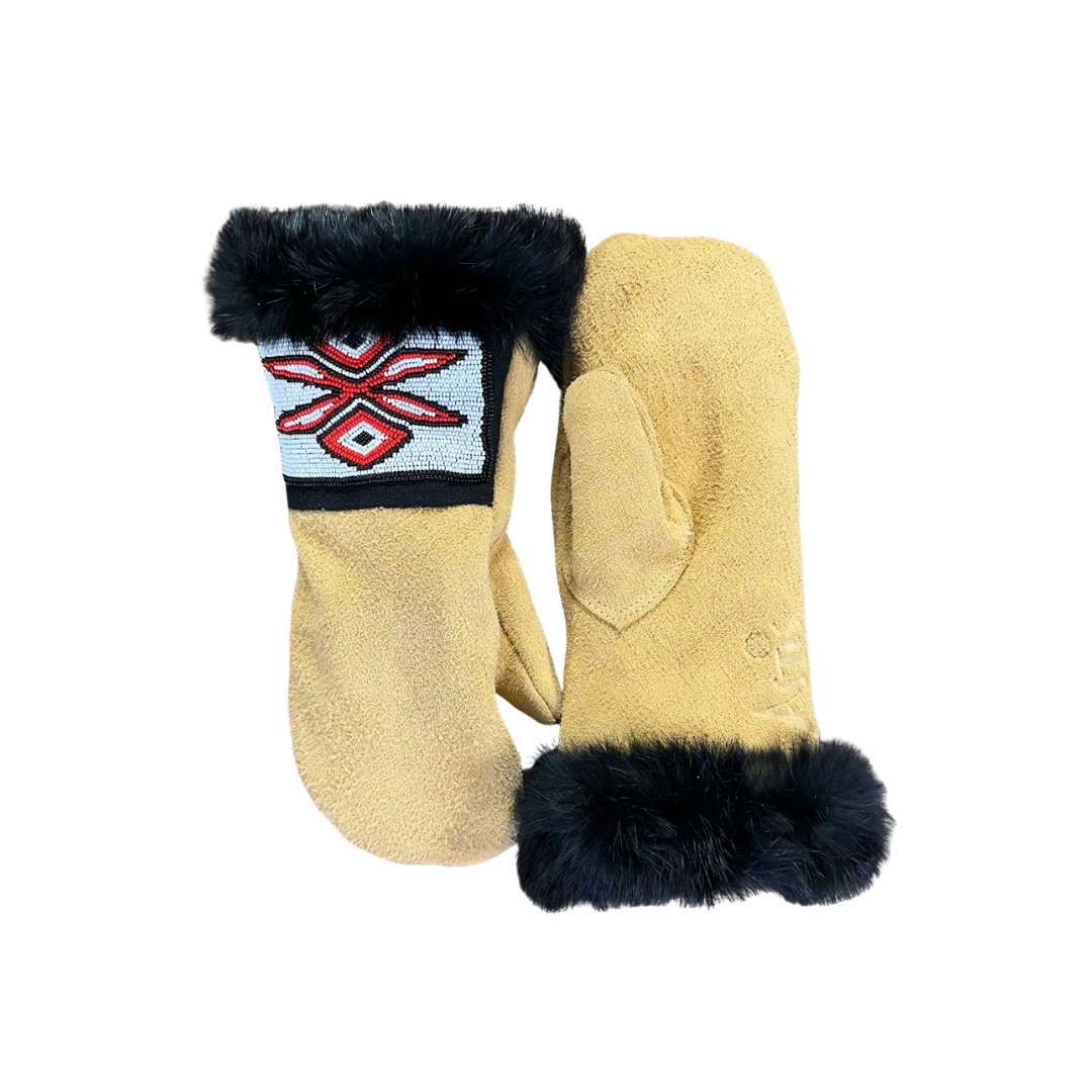 Neiwoo Mittens in Tan