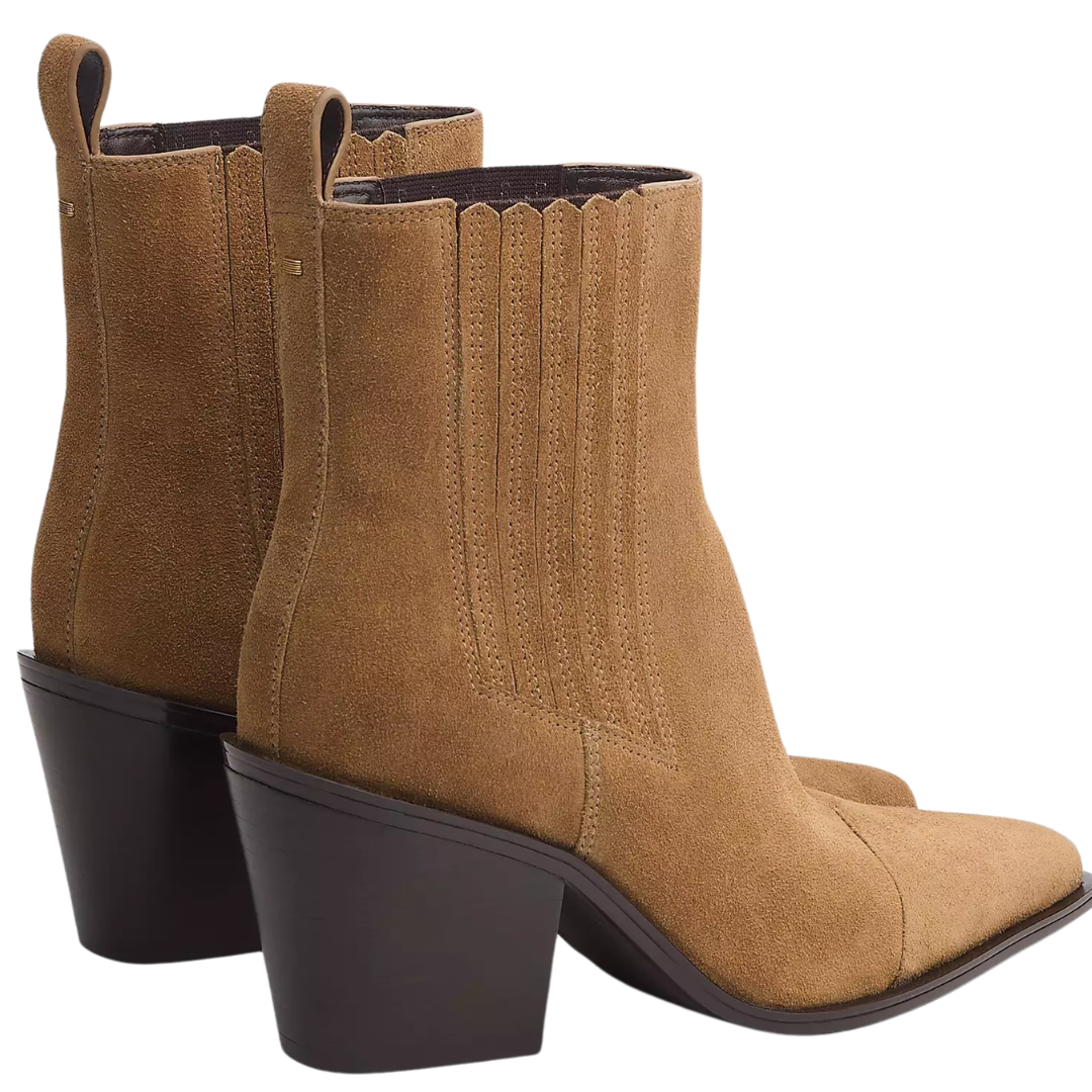 Newbury Suede Chelsea Boot in Dijon Suede