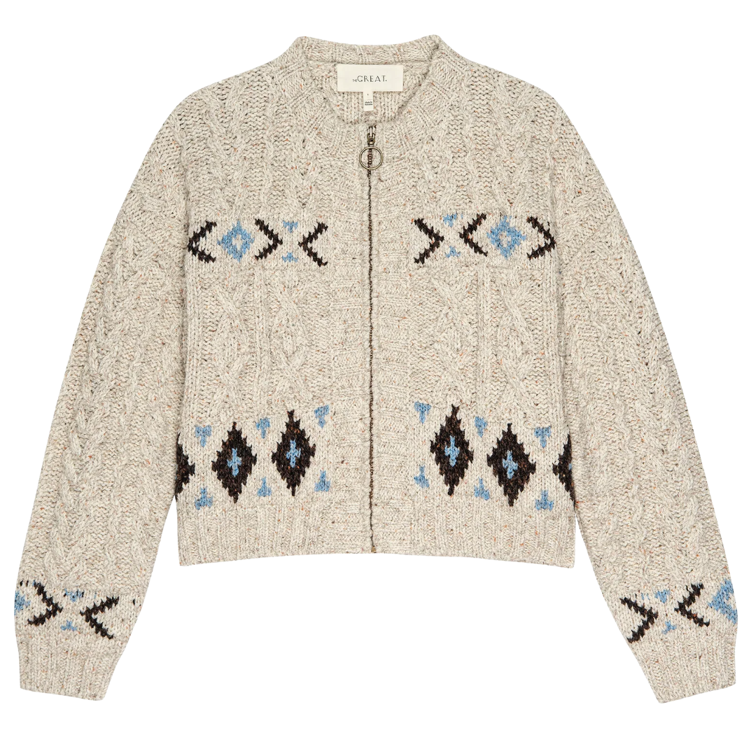 Cavern Cardigan in Oat