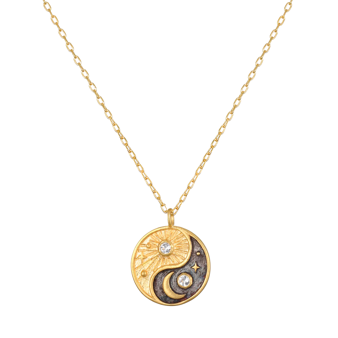 Celestial Balance Yin Yang Necklace