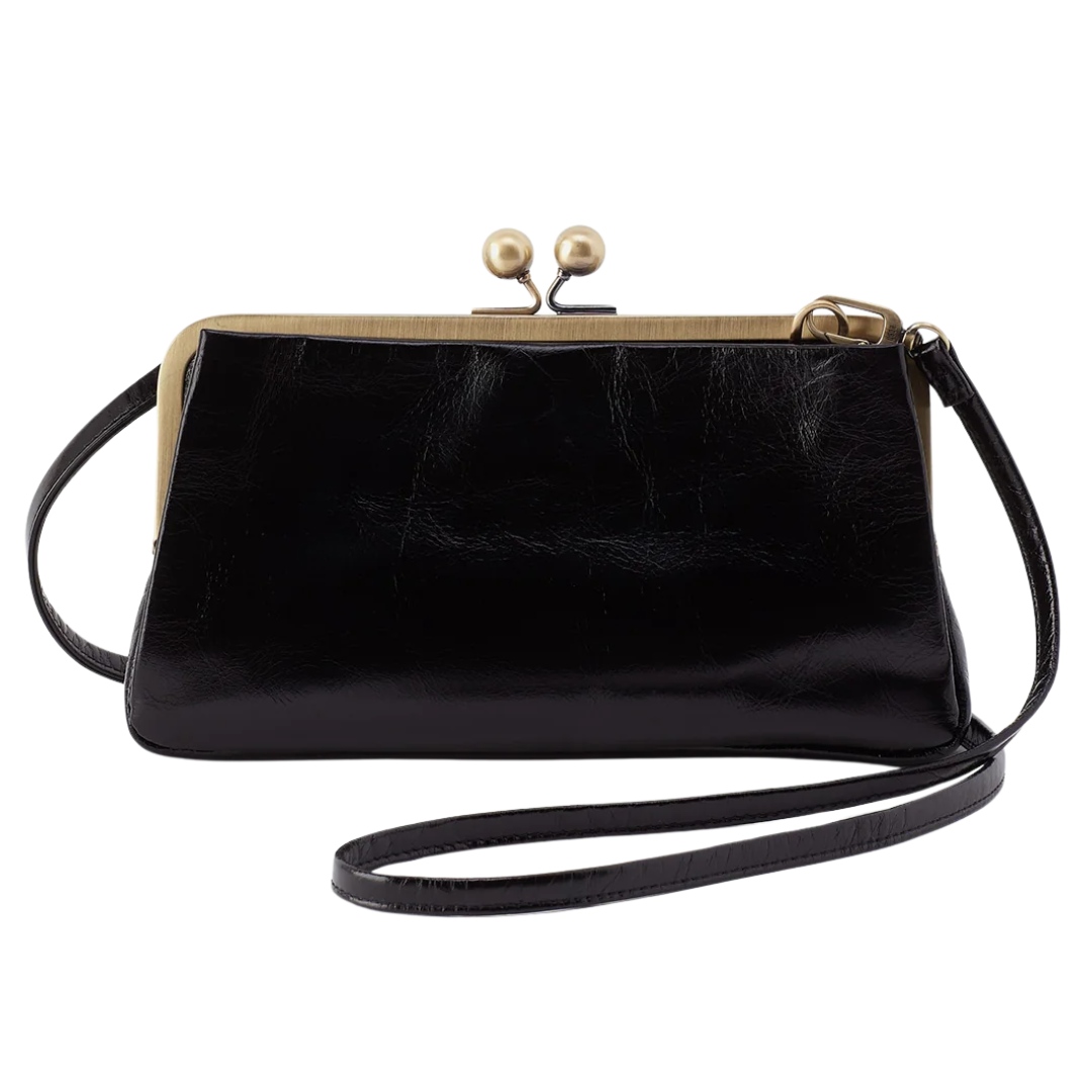 Lauren Frame Crossbody in Black