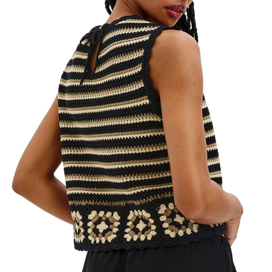 Hazel Top in Milos Crochet