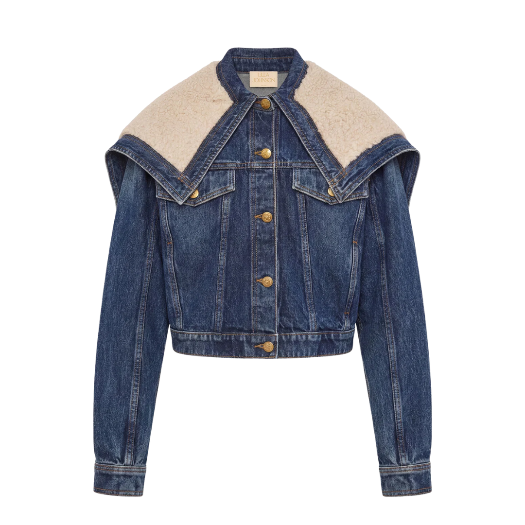 The Sybil Denim Jacket in Nile