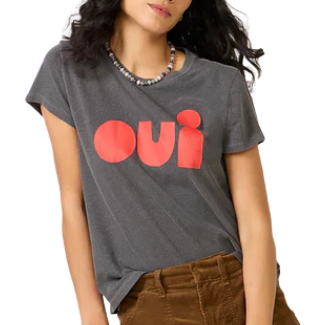 Classic Tee in Faded Black