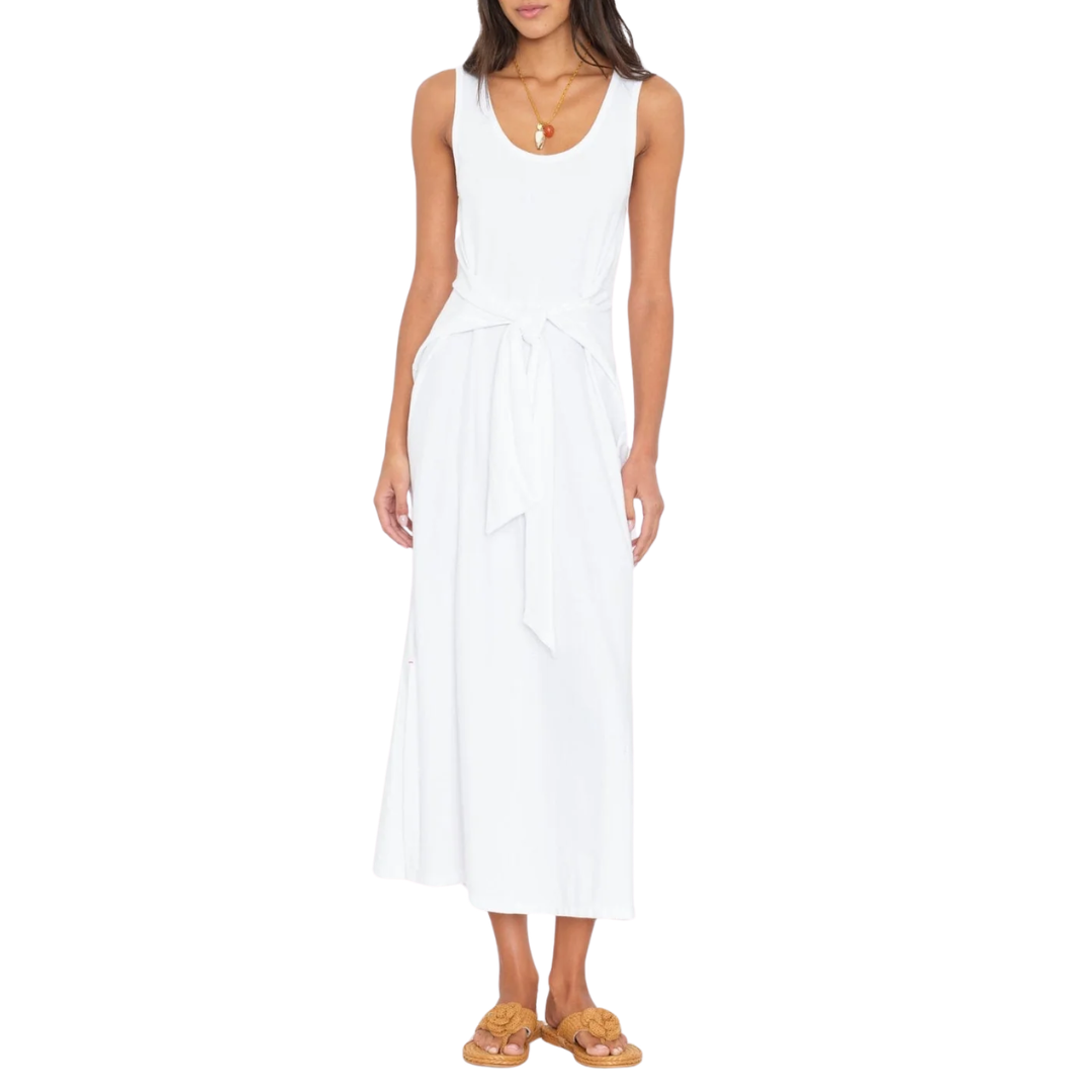 Tia Dress in White