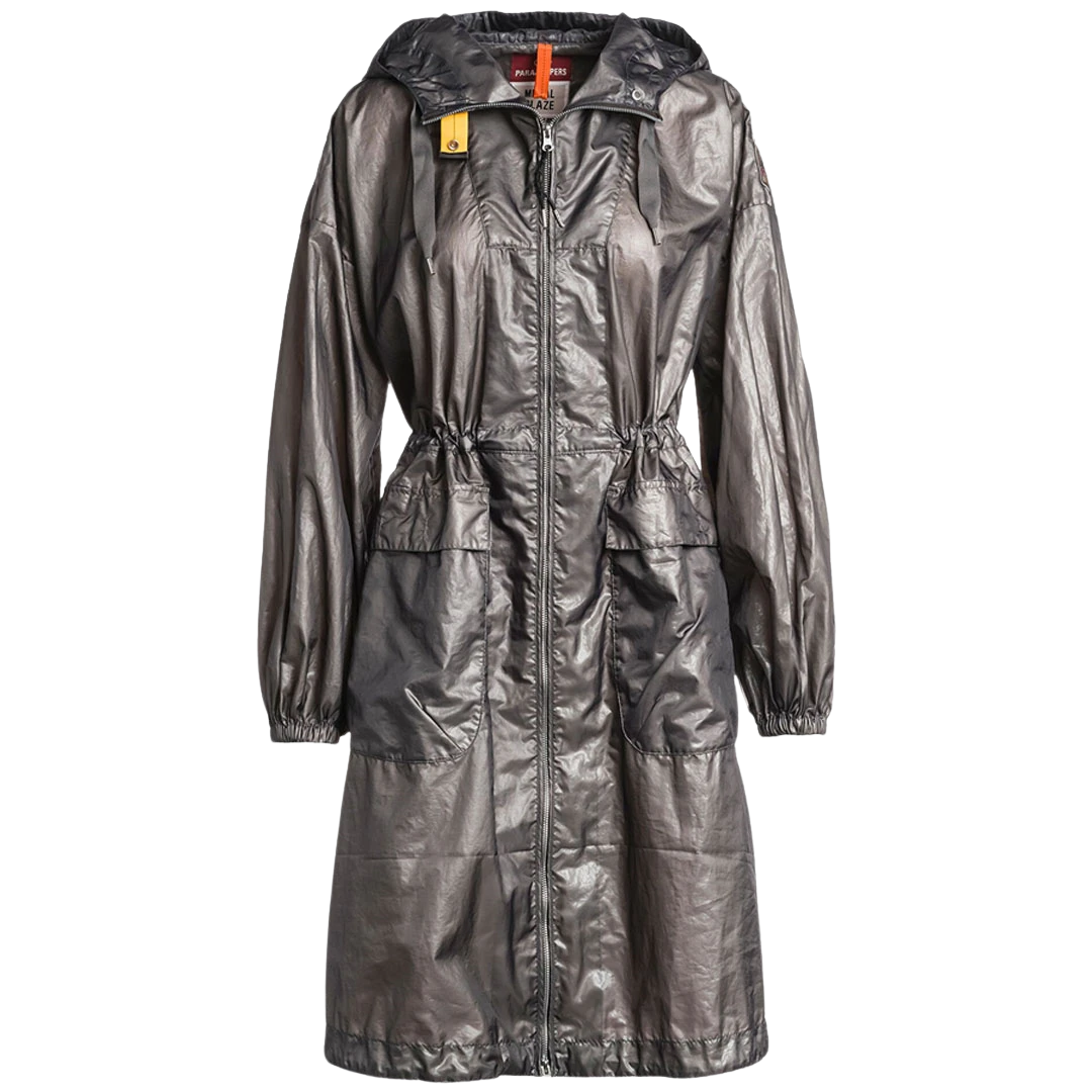 Olga Long Coat in Rock