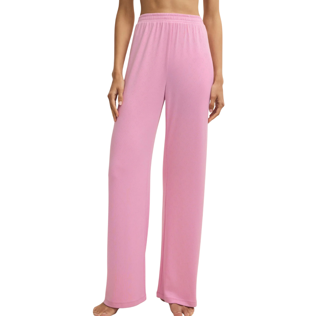 Josie Heart Pant in Pink Crush
