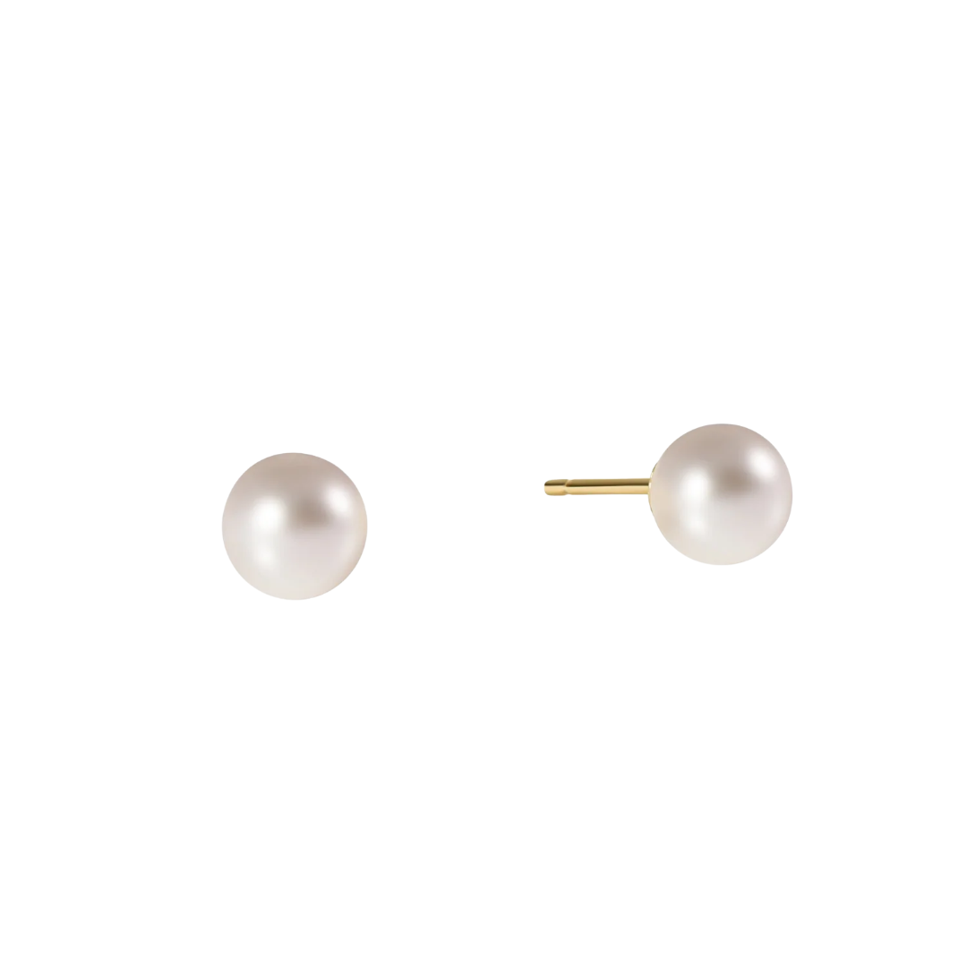 Classic 6MM Ball Stud in Pearl