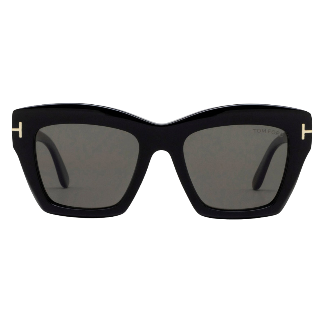 Luna Sunglasses in Shiny Black
