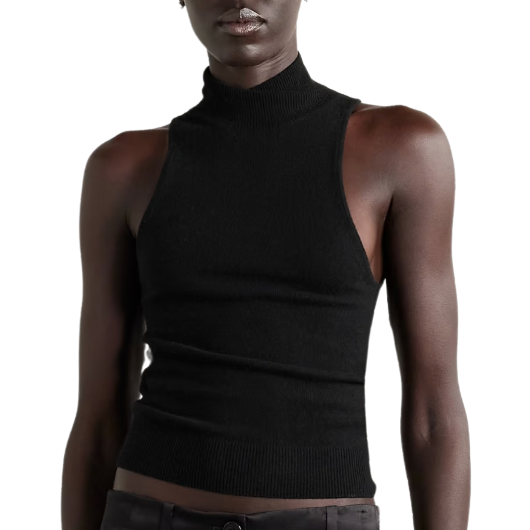 Hansen Sweater Tank in Black