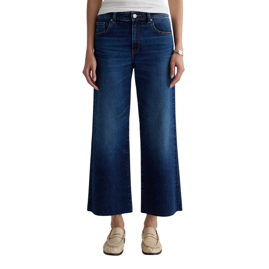 Saige Wide Leg Crop Jean in Outspoken