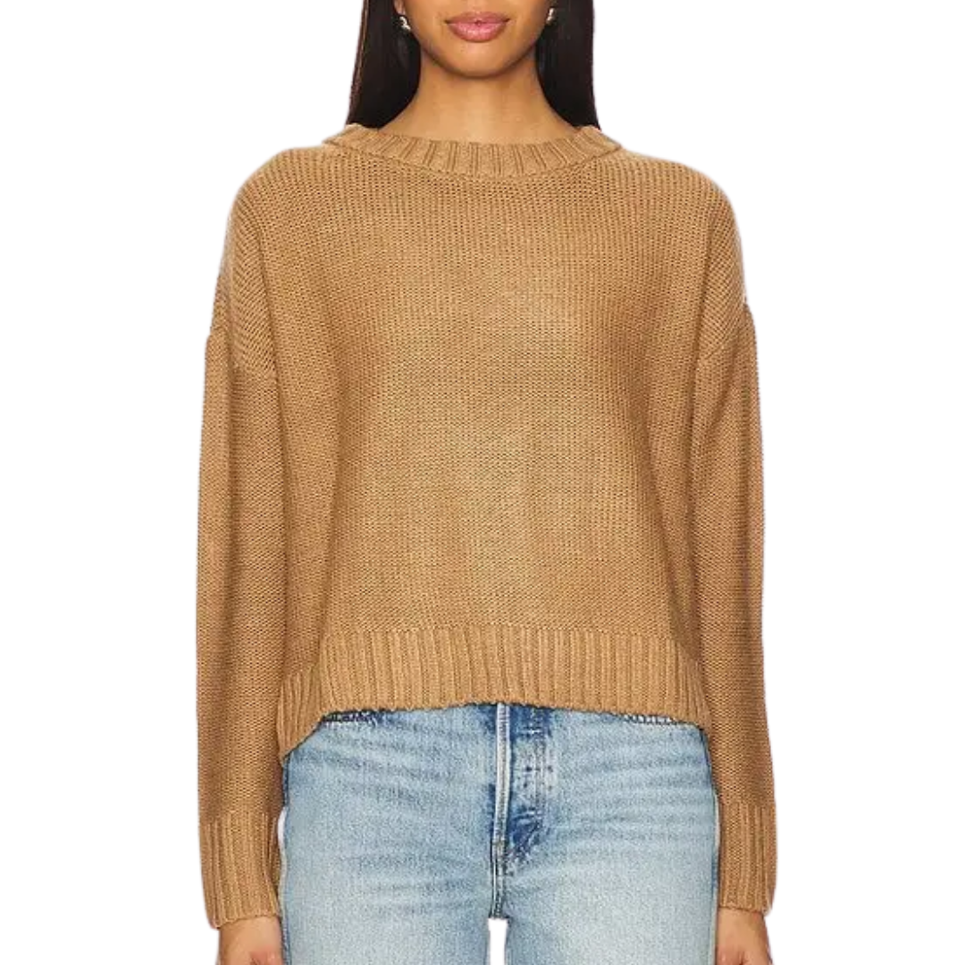 Walker Pullover in Camel