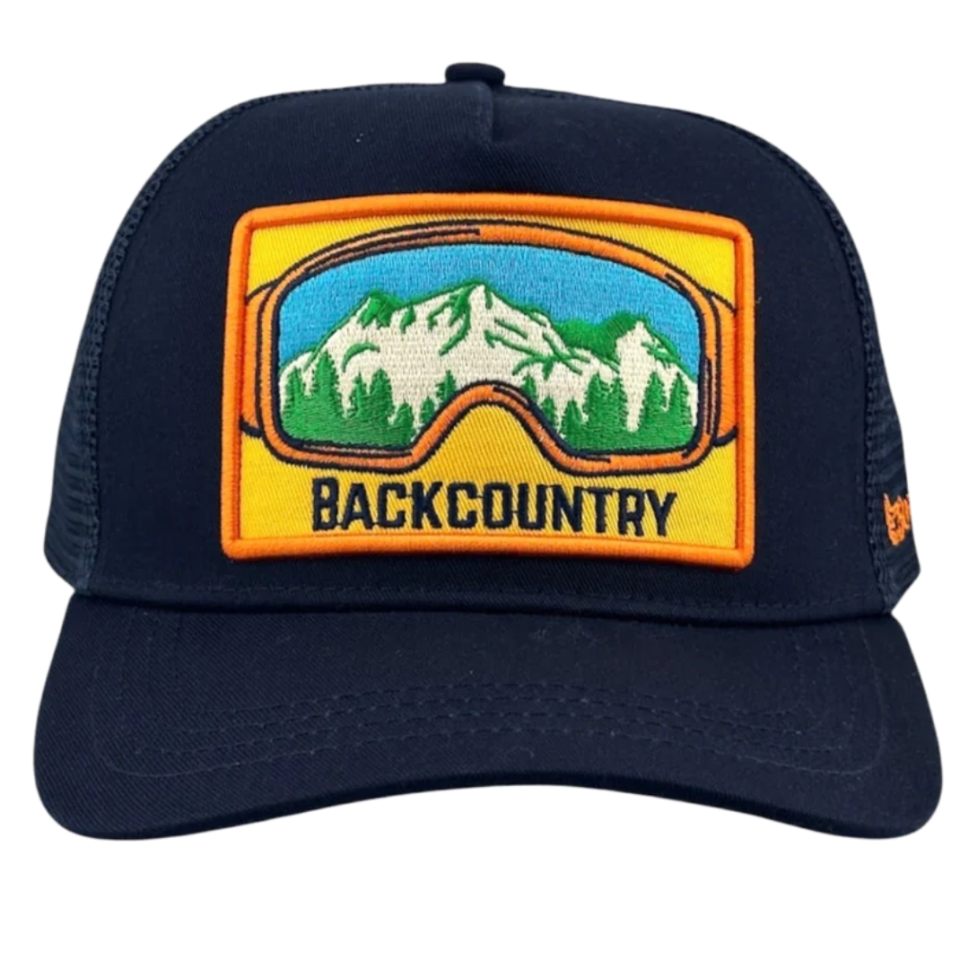 Back Country Trucker Hat in Navy