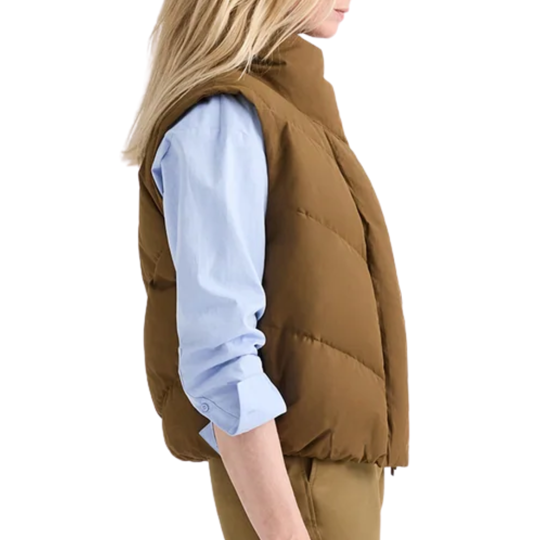 Puffer Vest in Carafe