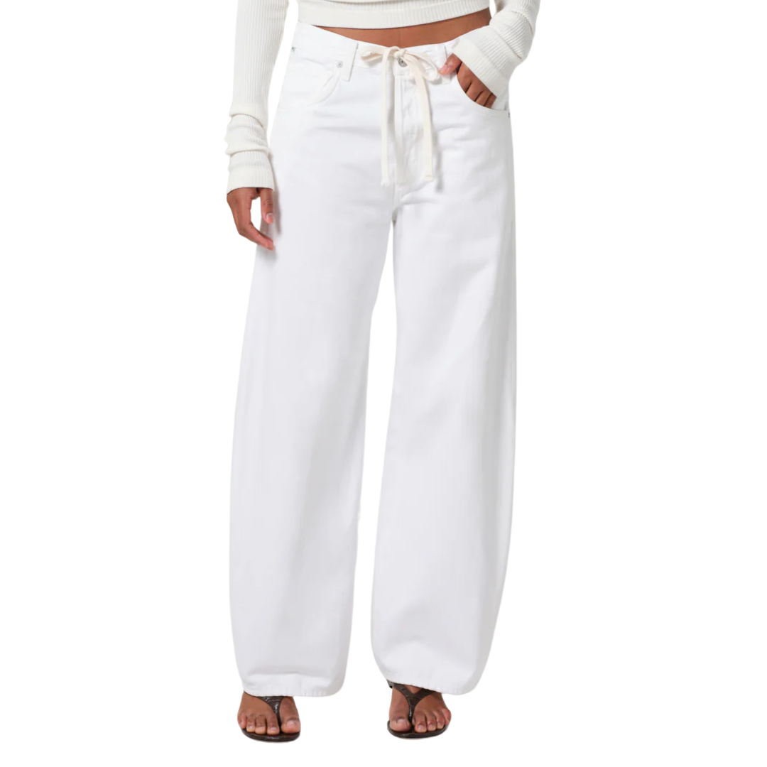 Brynn Drawstring Trouser in Tulip