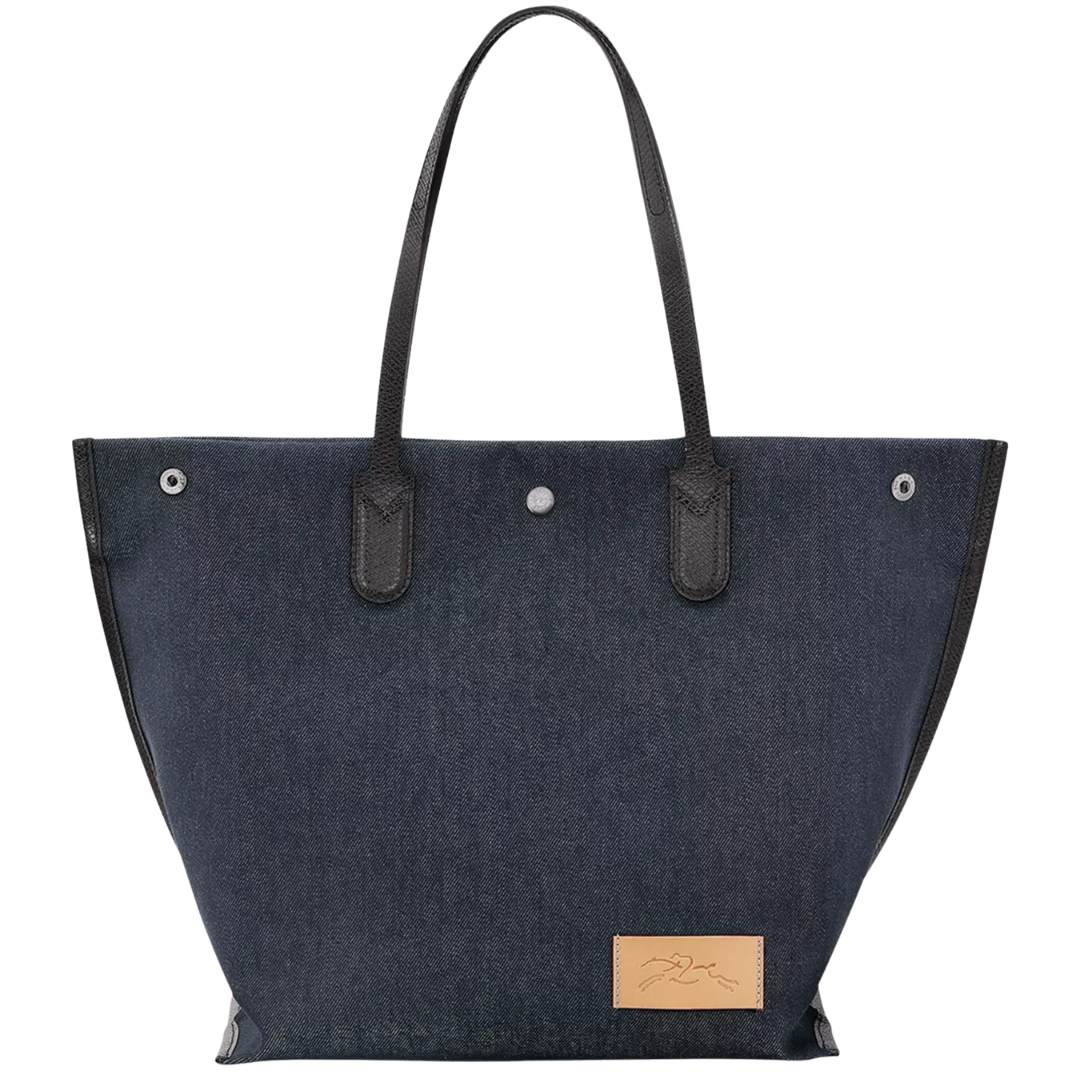 Essential Large Tote in Denim