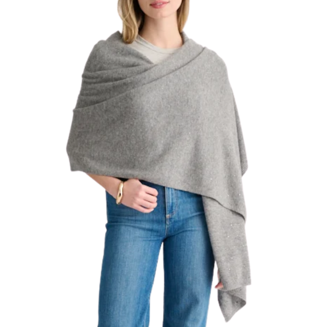 Featherweight Crystal Wrap in Granite