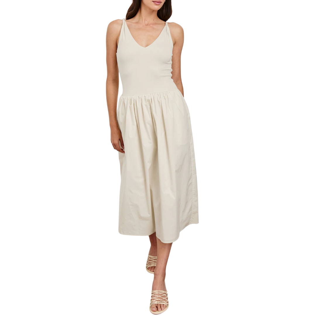 Franca Dress in Ivory