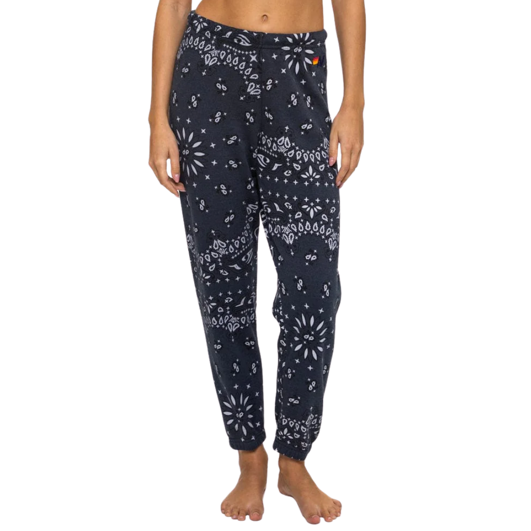 Bandana Sweatpants in Charcoal