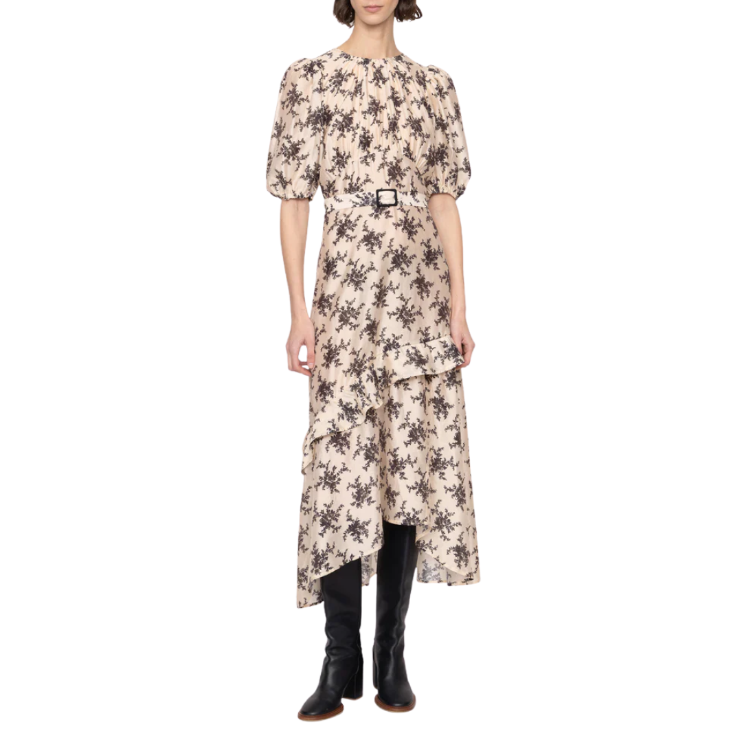 Joan Dress in Cream