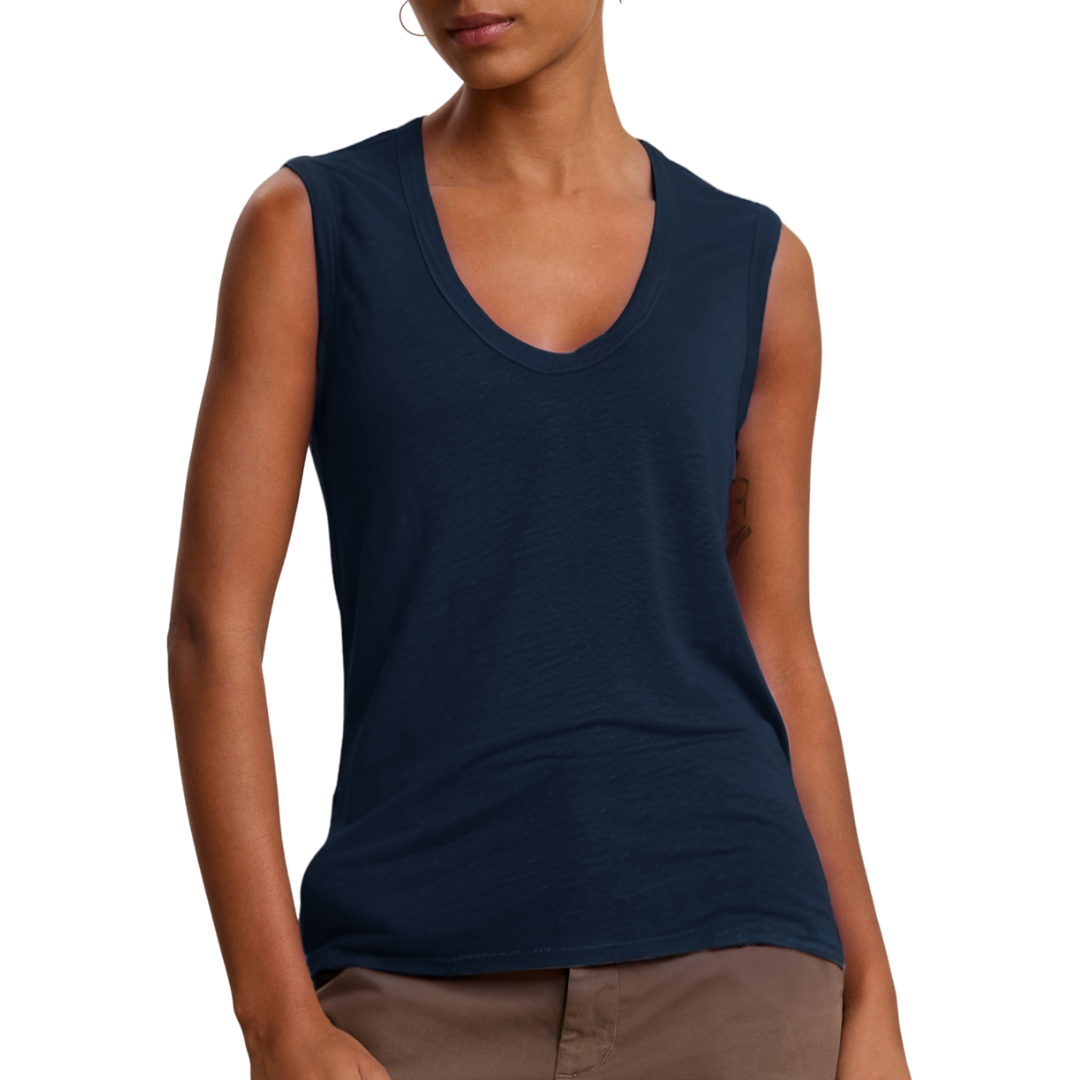 Anca Linen Knit Top