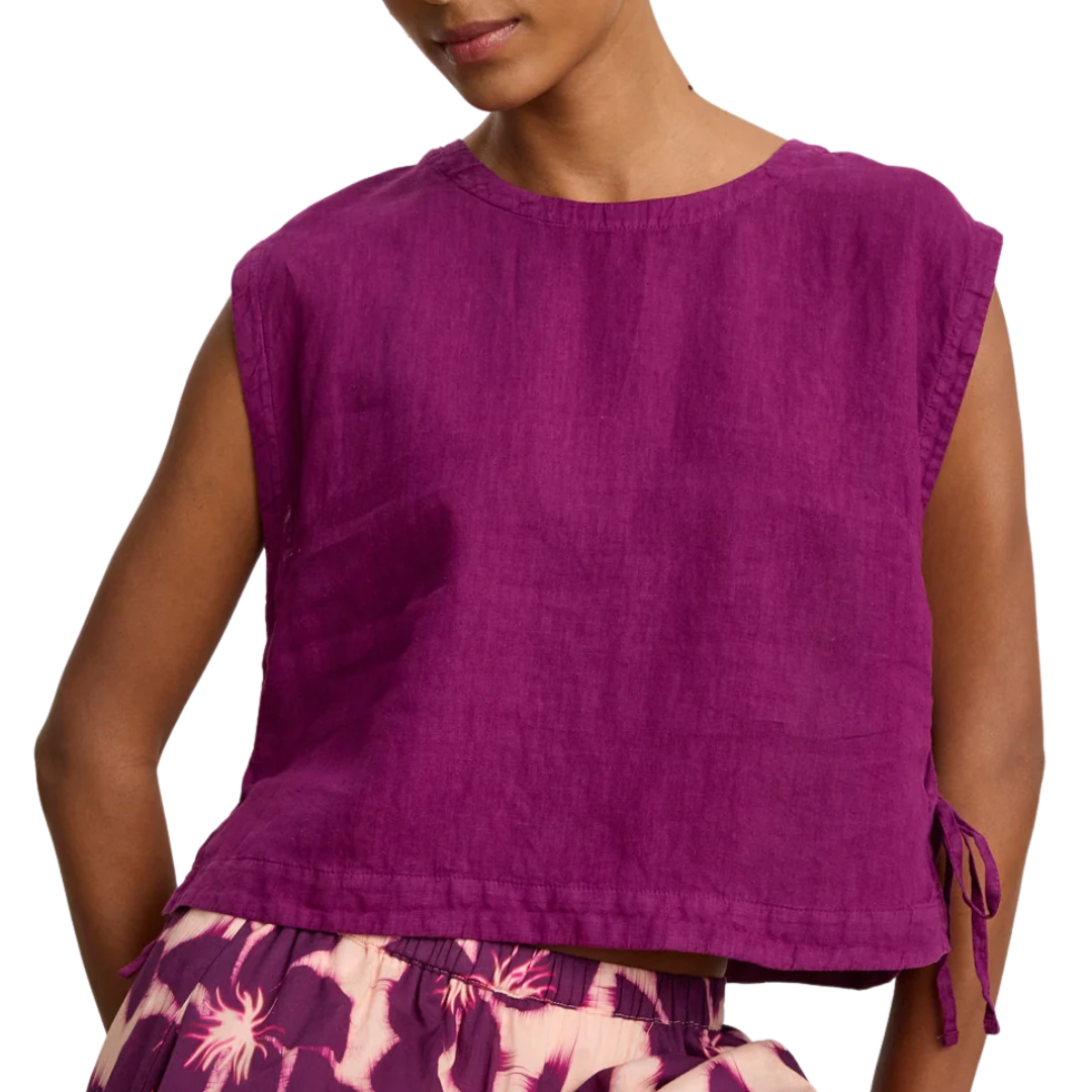 Tavia Linen Top