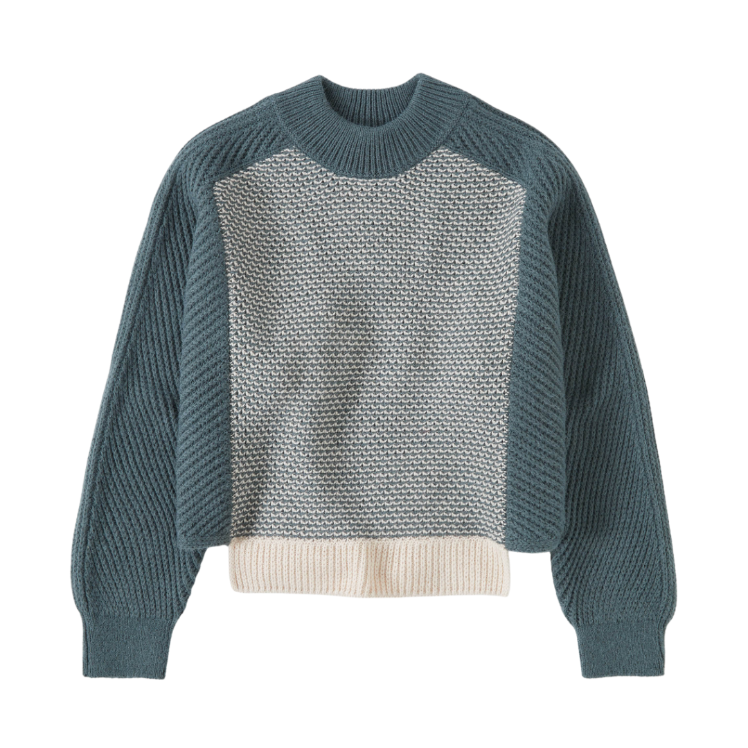 Mock Neck in Pini Green